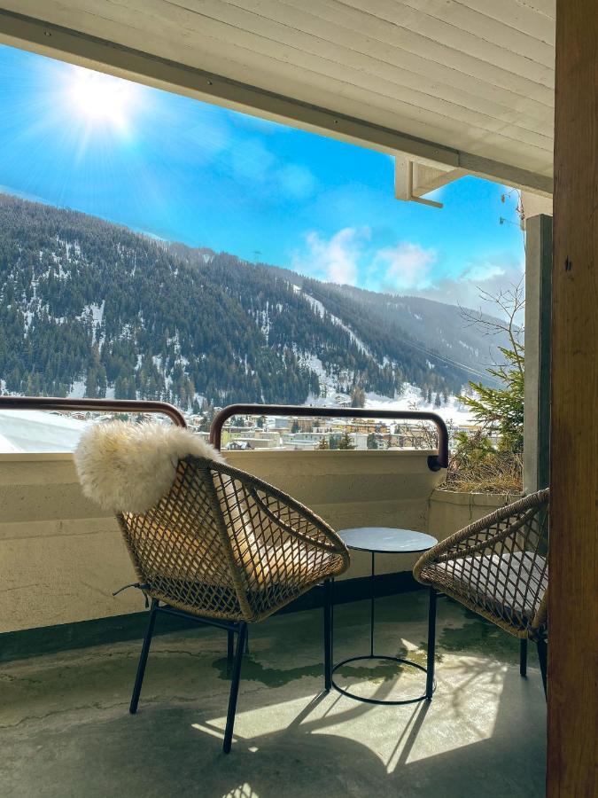 Wunderstay Alpine 403 Centric Studio Balcony/View 达沃斯 外观 照片